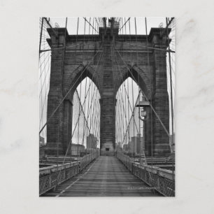 The Brooklyn Bridge in New York City Postcard