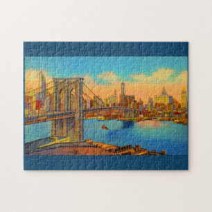 the Brooklyn Bridge Jigsaw Puzzle