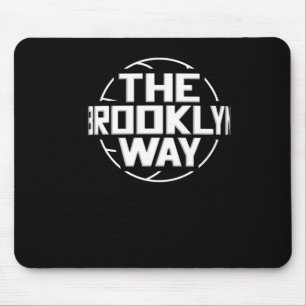 The Brooklyn Way Net Basketball Mouse Pad