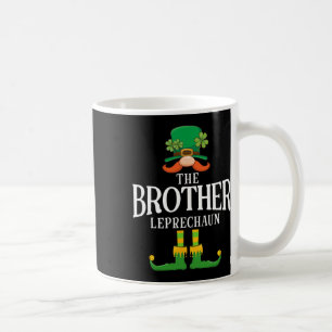 The Brother Leprechaun St Patricks Day Matching  Coffee Mug