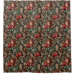 The Brothers Green – Gothic Baroque Shower Curtain