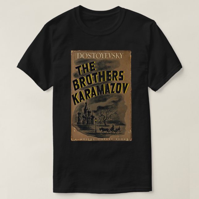 The Brothers Karamazov T-Shirt (Design Front)