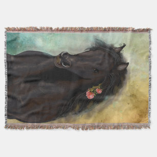 THE BROWN FRIESIAN ~ Throw Blanket