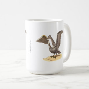 The Brown Pelican (Pelecanus occidentalis) NY Bird Coffee Mug