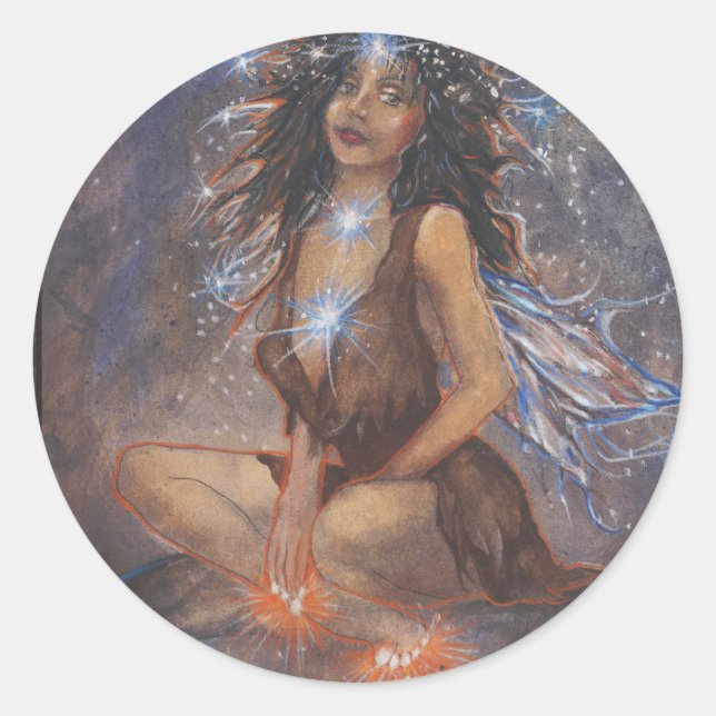 The Brownie Classic Round Sticker (Front)