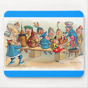 The Brownie's Christmas Dinner Mouse Pad