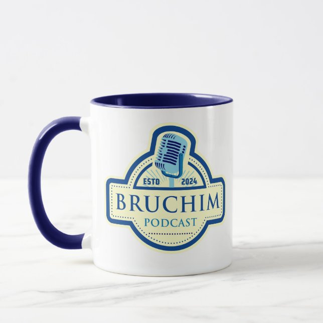 The Bruchim Podcast Mug (Left)