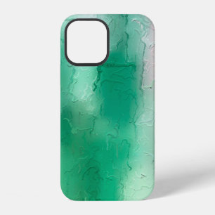 The brush stroke graphic abstract background. Art iPhone 12 Case