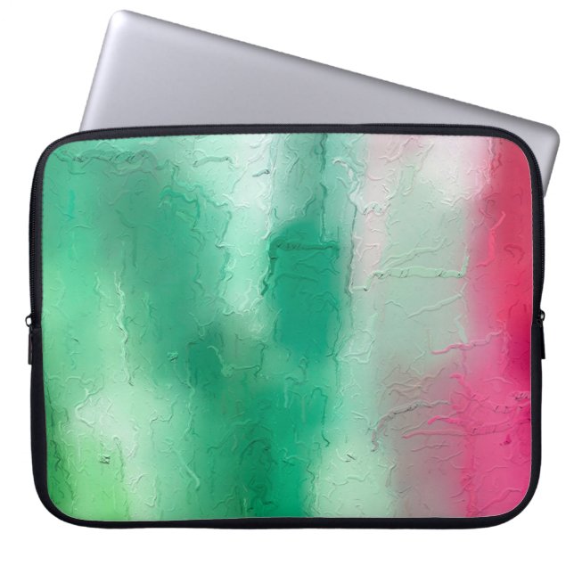 The brush stroke graphic abstract background. Art  Laptop Sleeve (Front)