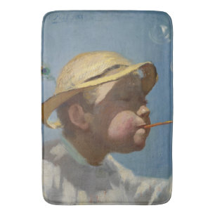 The Bubble Boy (by Paul Peel) Bath Mat