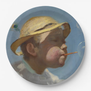 The Bubble Boy (by Paul Peel) Paper Plate