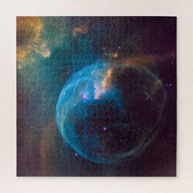 The Bubble Nebula, Ngc 7635. Jigsaw Puzzle (Vertical)