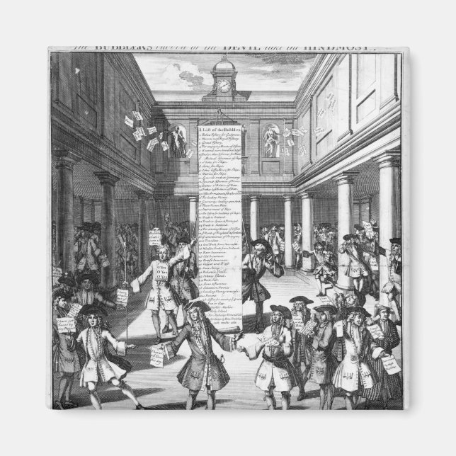 The Bubblers Bubbl'd, 1720 Magnet (Front)