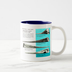 The Budd Company - A Railroad Legend Two-Tone Coffee Mug