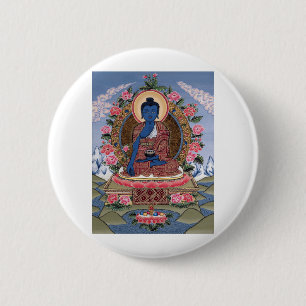 The Buddha 6 Cm Round Badge