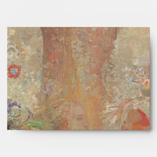 The Buddha by Odilon Redon Envelopes (Front)
