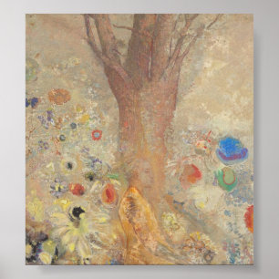 The Buddha by Odilon Redon Poster