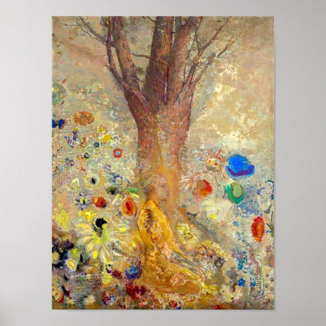 The Buddha | Odilon Redon | Poster (Front)