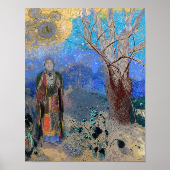 The Buddha, Redon Poster (Front)