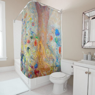 The Buddha, Redon Shower Curtain
