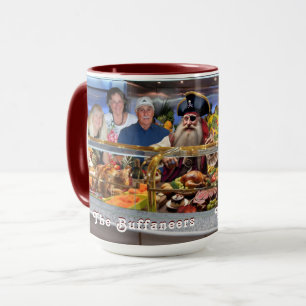 The Buffaneers "Dave's Crew" in '22 at Lido Buffet Mug