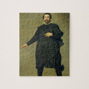 The Buffoon, Pablo de Valladolid, c.1635 (oil on c Jigsaw Puzzle