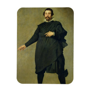 The Buffoon, Pablo de Valladolid, c.1635 (oil on c Magnet