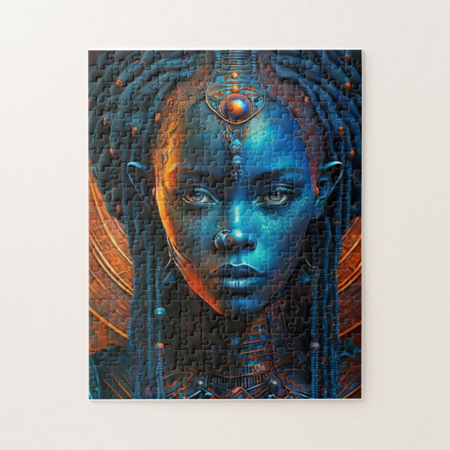 The Builders: Alien Dread Jigsaw Puzzle (Vertical)