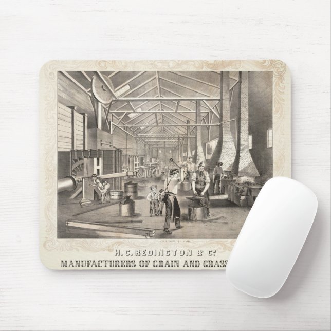 The Building Interior Of H.C. Redington & Company Mouse Pad (With Mouse)