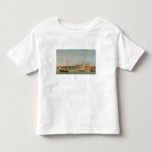 The Building of Westminster Bridge with an imagina Toddler T-Shirt