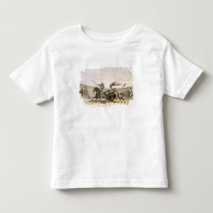 The Bull Following up the Charge, 1865 (colour lit Toddler T-Shirt