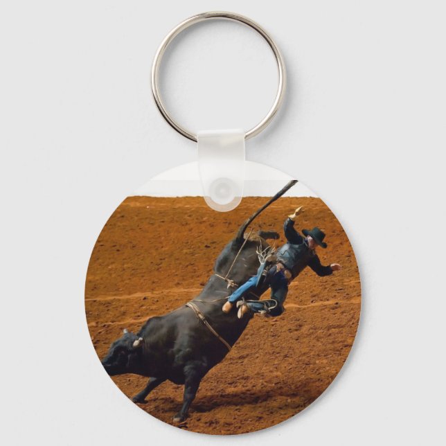 The Bull Rider Key Ring (Front)
