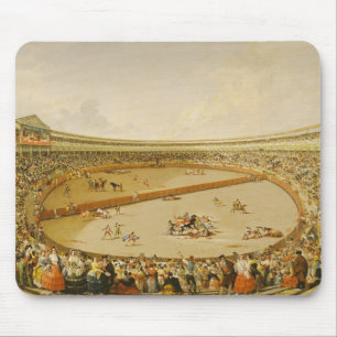 The Bullfight Mouse Pad