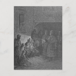 The Bull's-Eye, from 'London, a Pilgrimage' Postcard