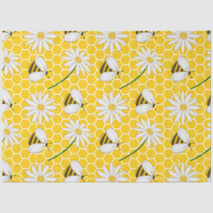 The Bumble Bee and Honey Series Design 3 Tissue Paper