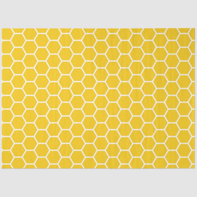 The Bumble Bee and Honey Series Design 9  Tissue Paper (Front)