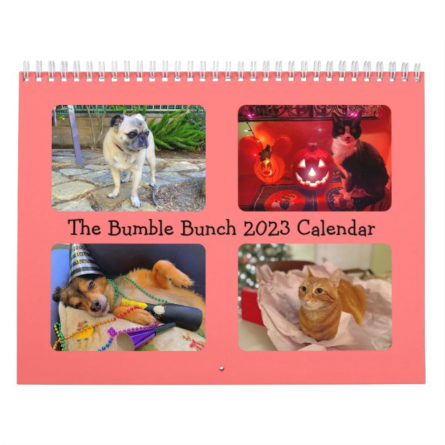The Bumble Bunch 2023 Calendar (Cover)