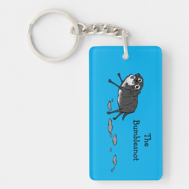 The Bumblesnot Book Keychain (Front)