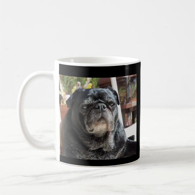 The Bumblesnot "Most Interesting Dog" coffee mug (Left)