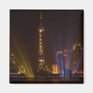 The Bund (waterfront) in Shanghai. Looking Magnet