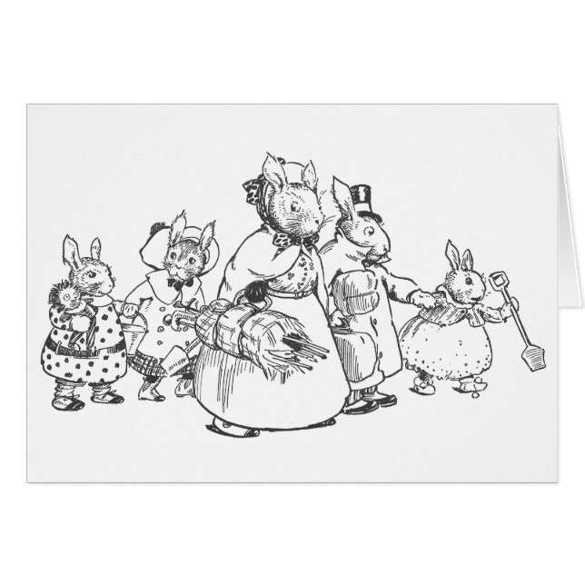 The Bunnies on Vacation (Front Horizontal)