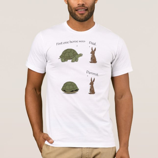 The Bunny and The Turtle T-Shirt (Front)