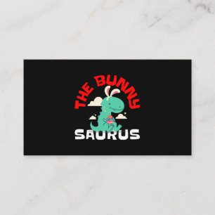 The Bunny Saurus Easter Bunny Dinosaur Cute Kawaii Business Card