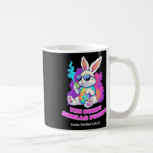 The Bunny Smells Funny Easter Sunday 4 20 25 Coffee Mug