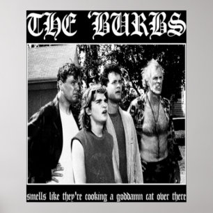 The Burbs Poster