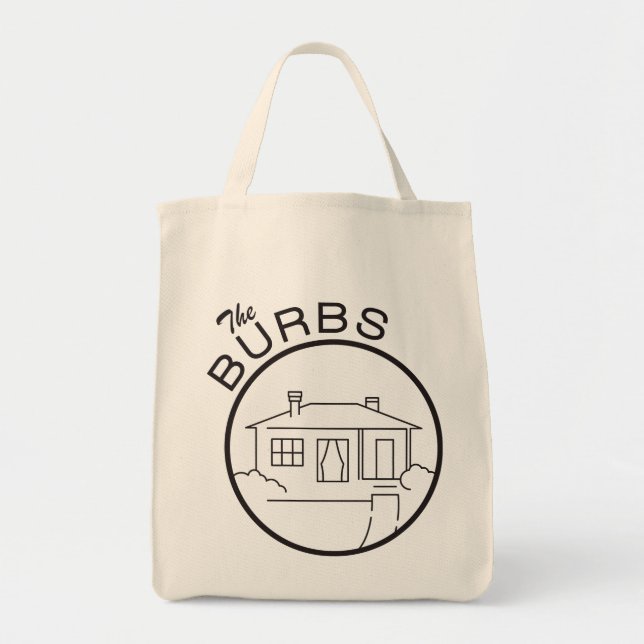 The Burbs Tote Bag (Front)
