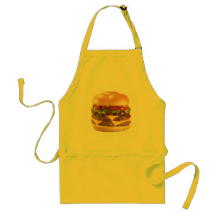 The burger BBQ apron