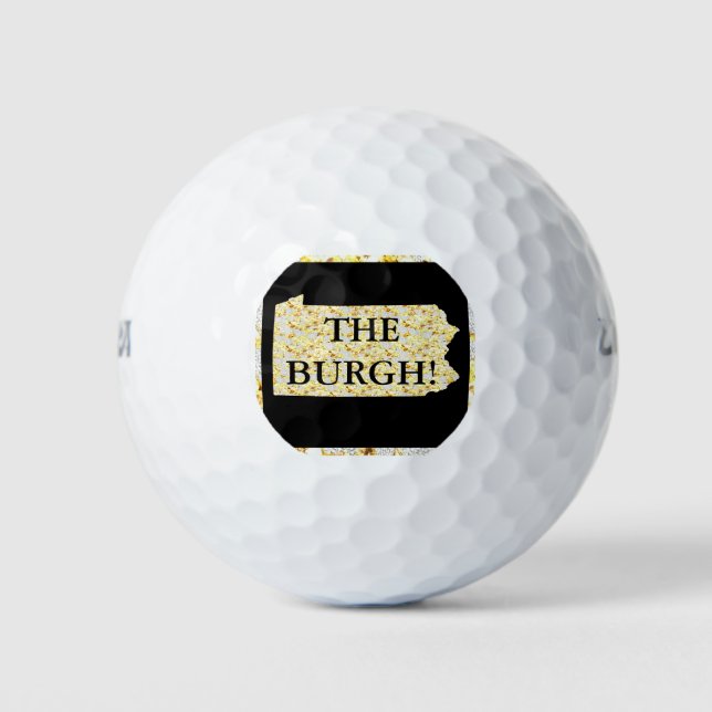 THE BURGH GOLF BALLS (Front)