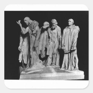The Burghers of Calais, 1889 Square Sticker