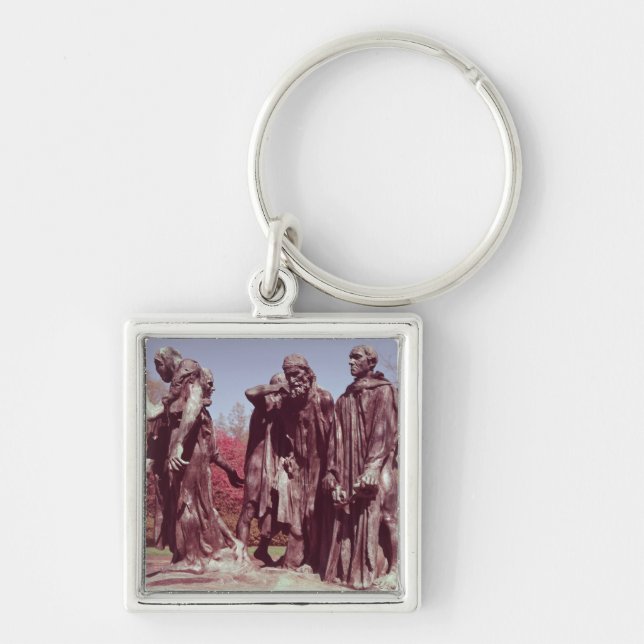 The Burghers of Calais Key Ring (Front)